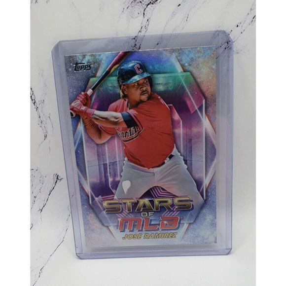 2023 Topps Series 1 Stars Of MLB #SMLB-7 Jose Ramirez Cleveland Guardians - Picture 1 of 4